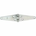 National 1.61 In. x 4 In. Zinc Heavy-Duty Strap Hinge N127969